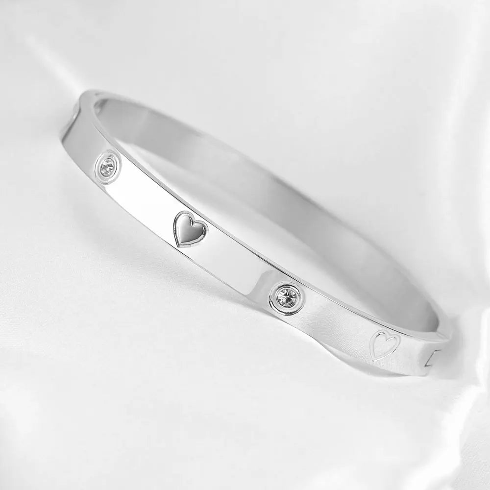 Roman Crystal Bangle، Tri-Color Roman Bracelet