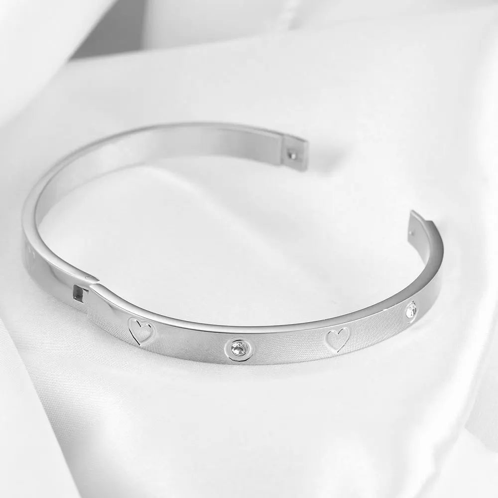 Roman Crystal Bangle، Tri-Color Roman Bracelet