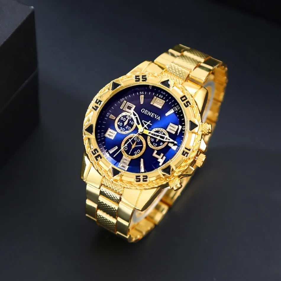 8-Piece Luxury Men's Watch Gift Set