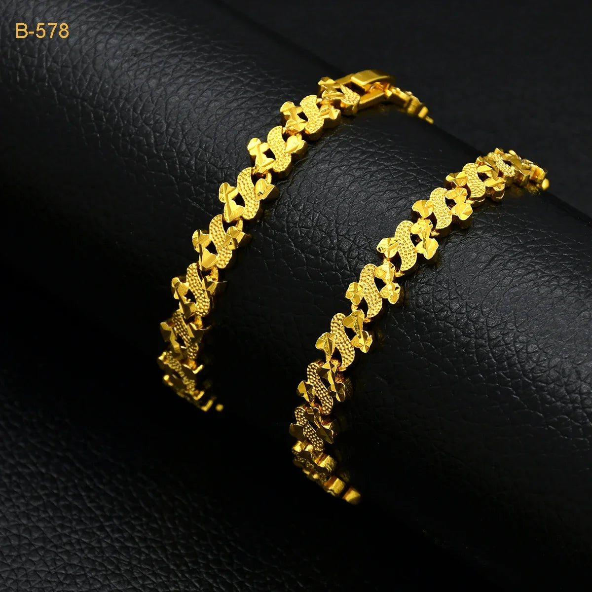 New Africa Indian Gold-Plated Chain Bracelets – Wedding & Bridal Jewelry