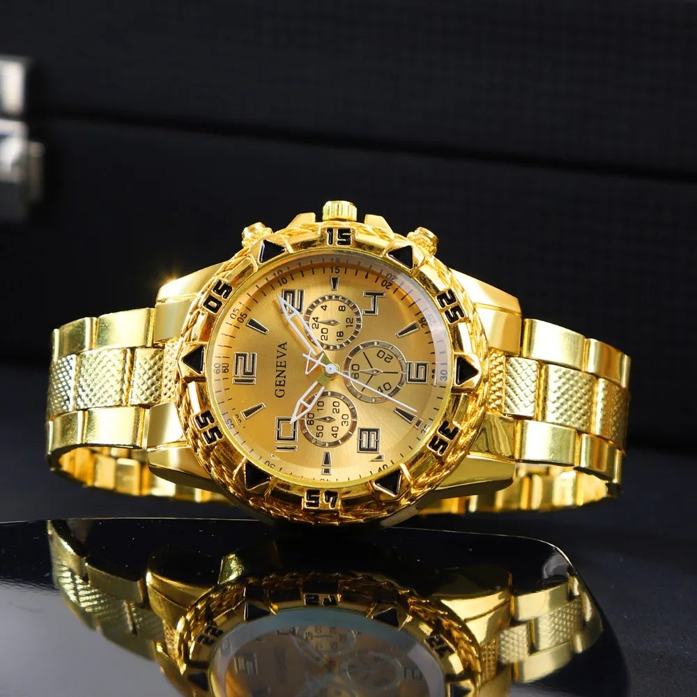 8-Piece Luxury Men's Watch Gift Set