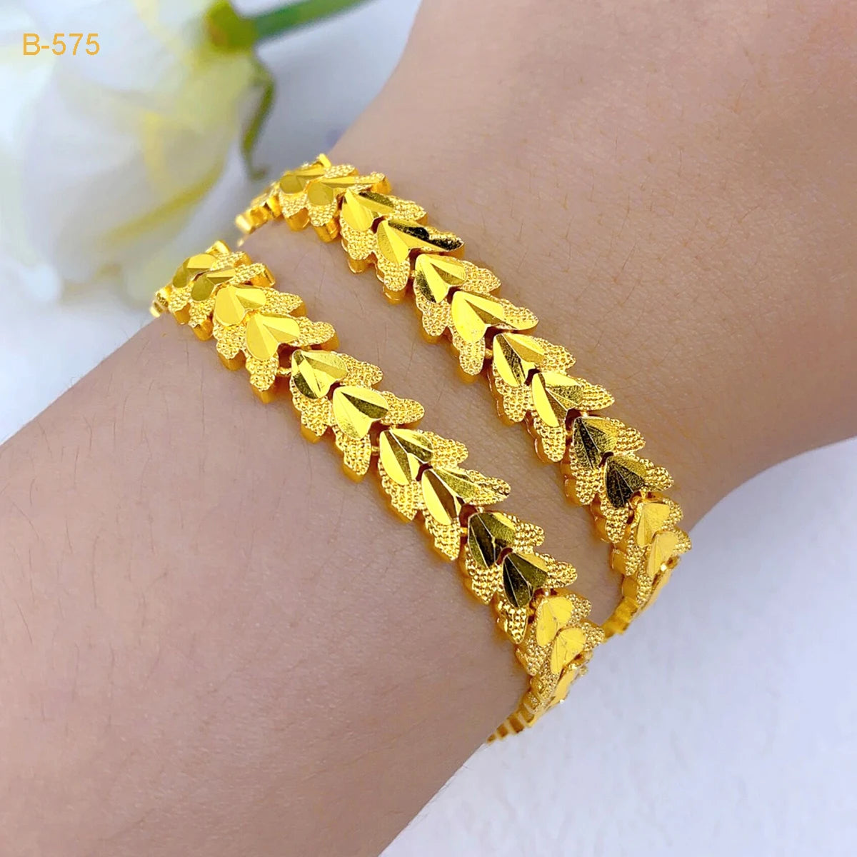 New Africa Indian Gold-Plated Chain Bracelets – Wedding & Bridal Jewelry