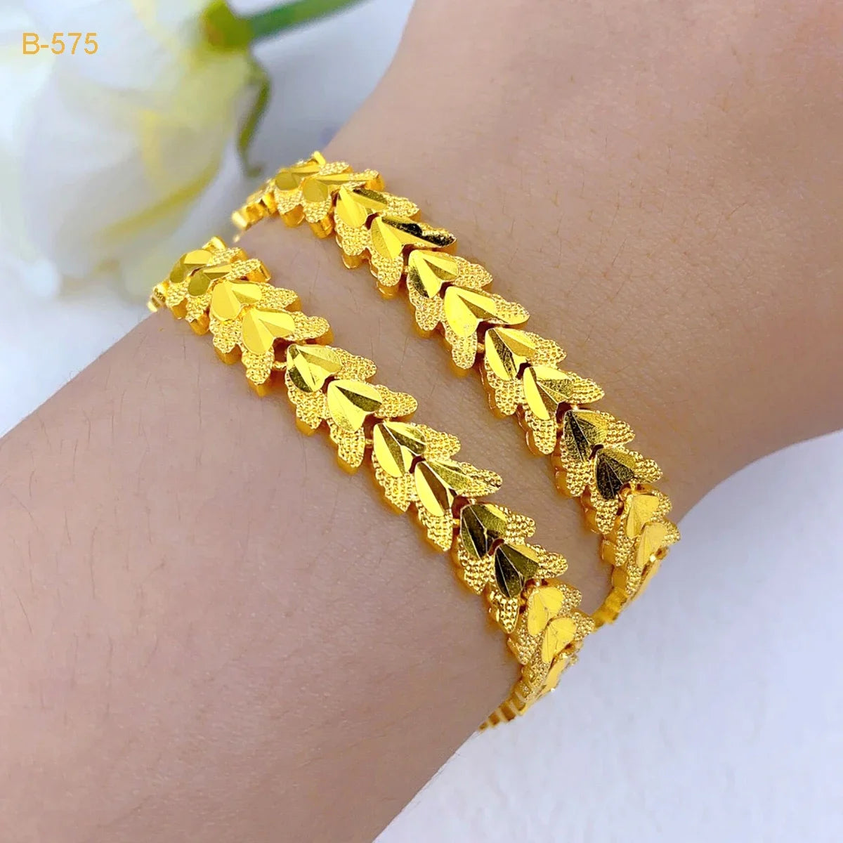 New Africa Indian Gold-Plated Chain Bracelets – Wedding & Bridal Jewelry